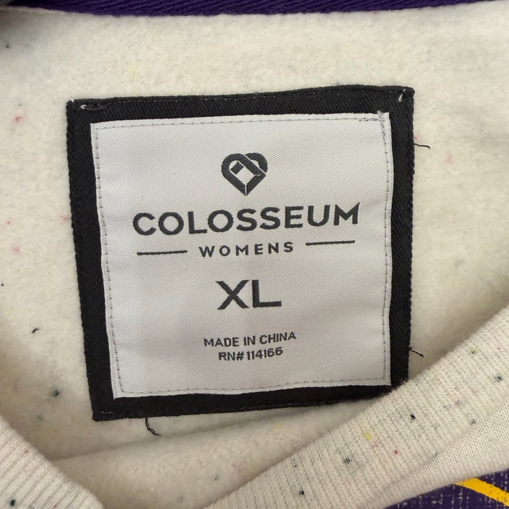 Colosseum Women's LSU Sweatshirt - Picture 4 of 5